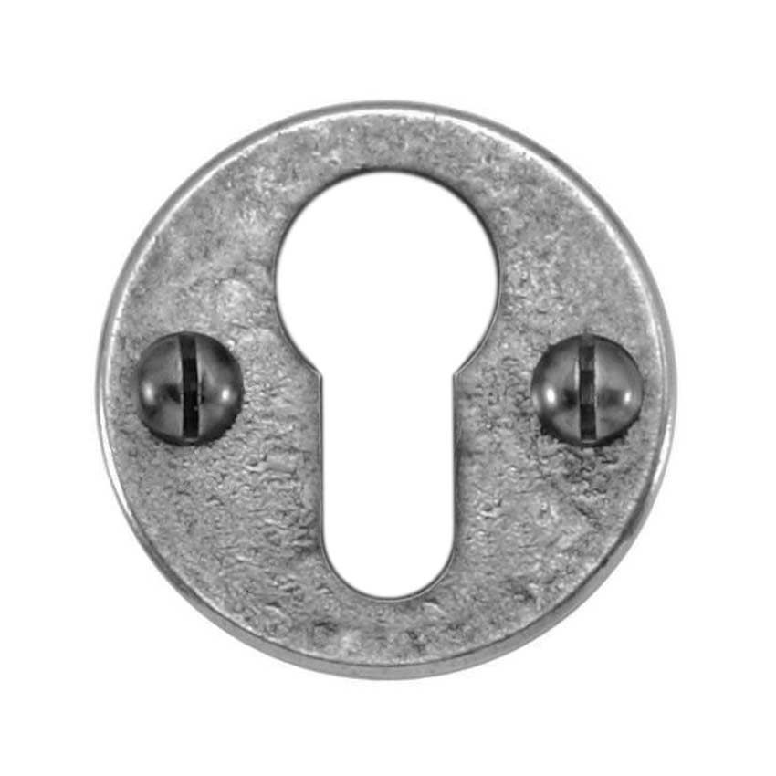 Round Euro Profile Keyhole Cover Escutcheon - FD000A