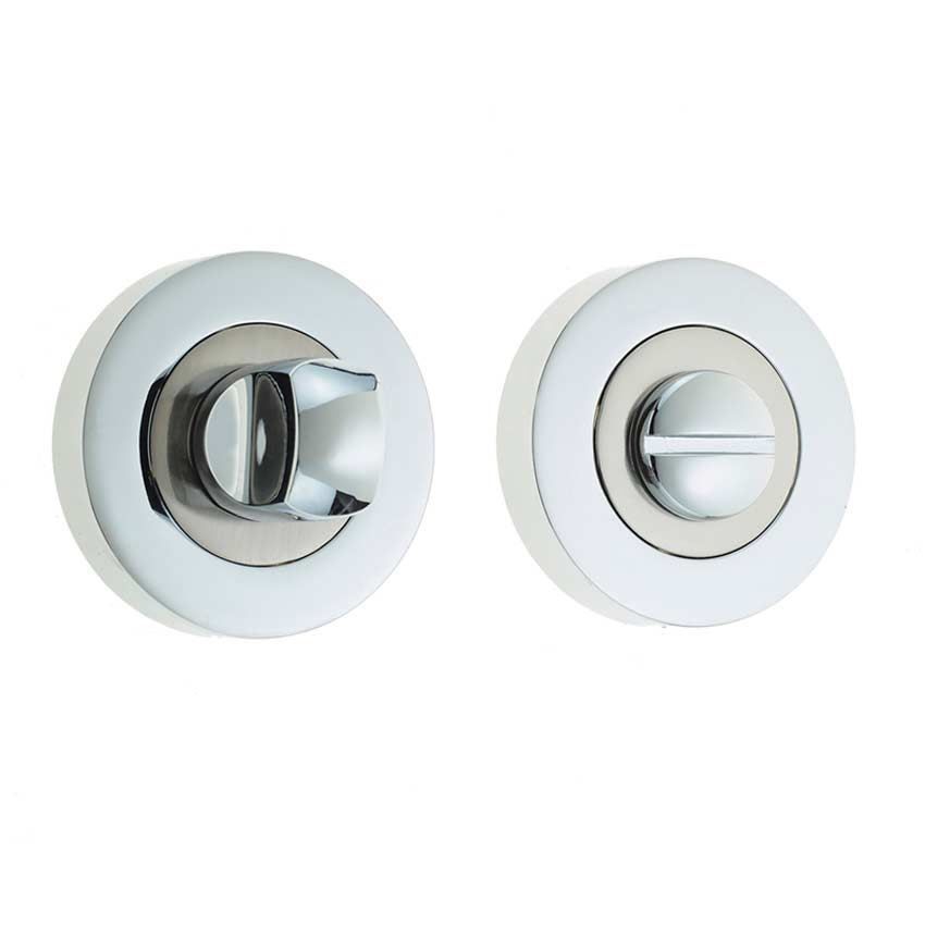 Jedo Turn & Release- Polished Chrome/Satin Nickel- JV2666PCSN