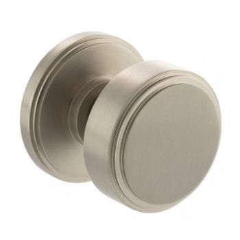 Boulton Satin Nickel Stepped Mortice Knob - MH350SMKSN