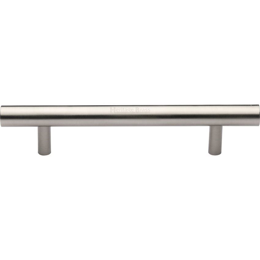 Heritage Brass Bar Door Pull Handle in Satin Nickel - V1361-SN