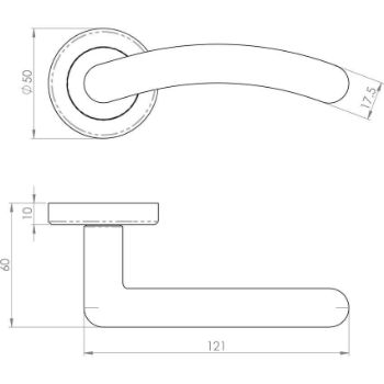 Noxia Door Handle - ZIN3003SC