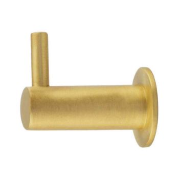 Vestry Cupboard Hook in Satin Brass - HOX665SB 