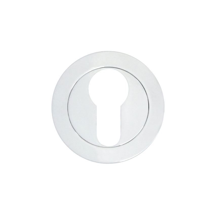 Euro profile escutcheon in Polished Chrome - ZPA001-CP