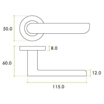 Valencia Bathroom Door Pack - ZPA040-MBWC