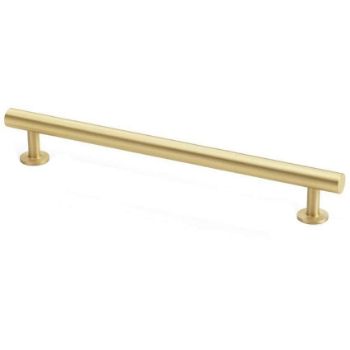 Alexander and Wilks Round Cabinet Pull - Satin Brass - AW814-SB