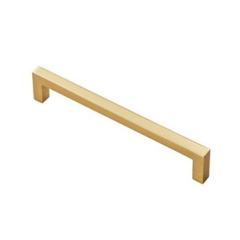 Carlisle Brass Block Handle in Satin Brass - FTD401SB