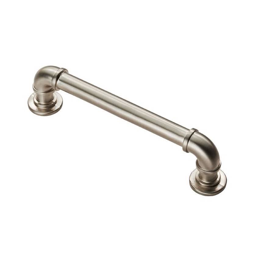 Pipe Handle in Satin Nickel - FTD402SN