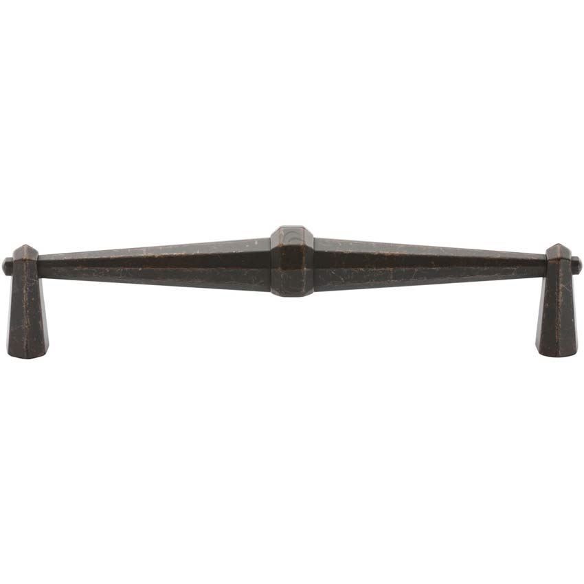 Octagonal Cabinet Pull in Matt Bronze - TK5231-LBN 