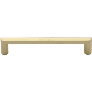 Hex Profile Cabinet Pull Handle in Polished Brass - C4473-PB