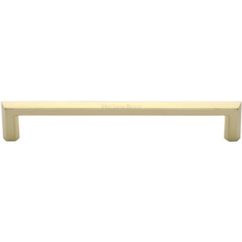 Hex Profile Cabinet Pull Handle in Polished Brass - C4473-PB