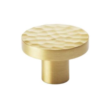 Alexander and Wilks Hanover Hammered Cupboard Knob - AW820-SB