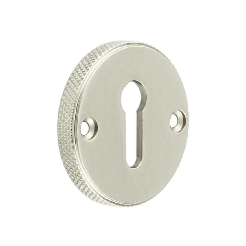 Westbourne Knurled Standard Profile Escutcheon - BUR182SN 