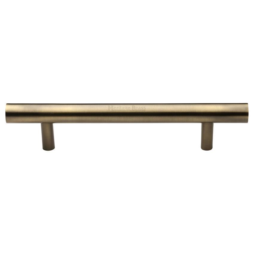 Heritage Brass Bar Door Pull Handle in Antique Brass - V1361-AT 