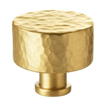 Alexander and Wilks Hammered Cupboard Knob - AW816-SB