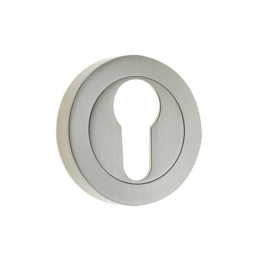 Jedo Euro Profile Escutcheon - Satin Nickel - JV503ESN