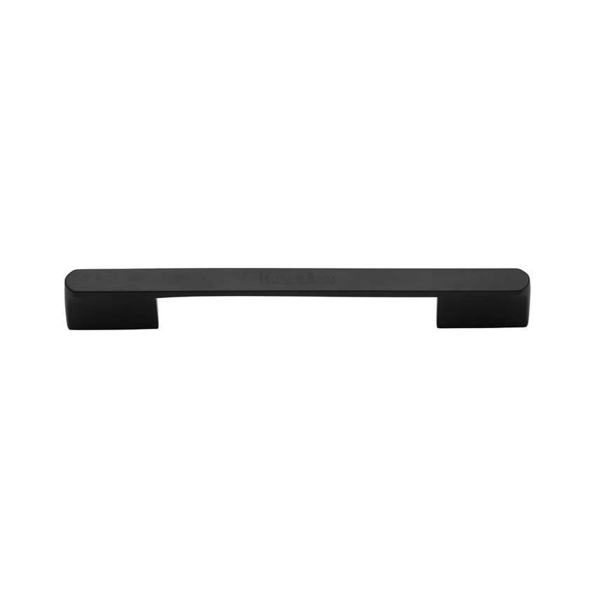 Bridge Cabinet Pull Handle in Matt Black - C3684-BKMT 