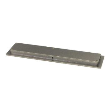 Pewter Patina Plain Rectangular Pull - 50173