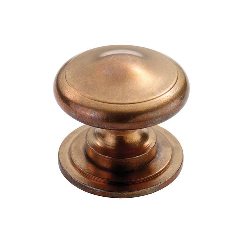 Solid Bronze Cottage Cupboard Knob - FTD1275ABR