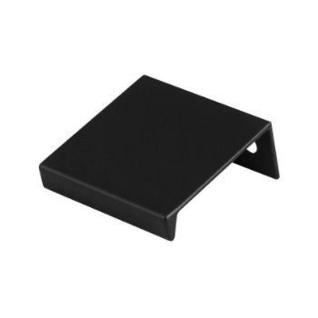 Square Edge Pull in Matt Black - FTD302MB 