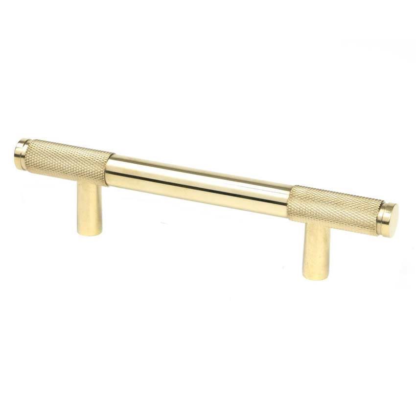 Polished Brass Half Brompton Pull Handle - 46864