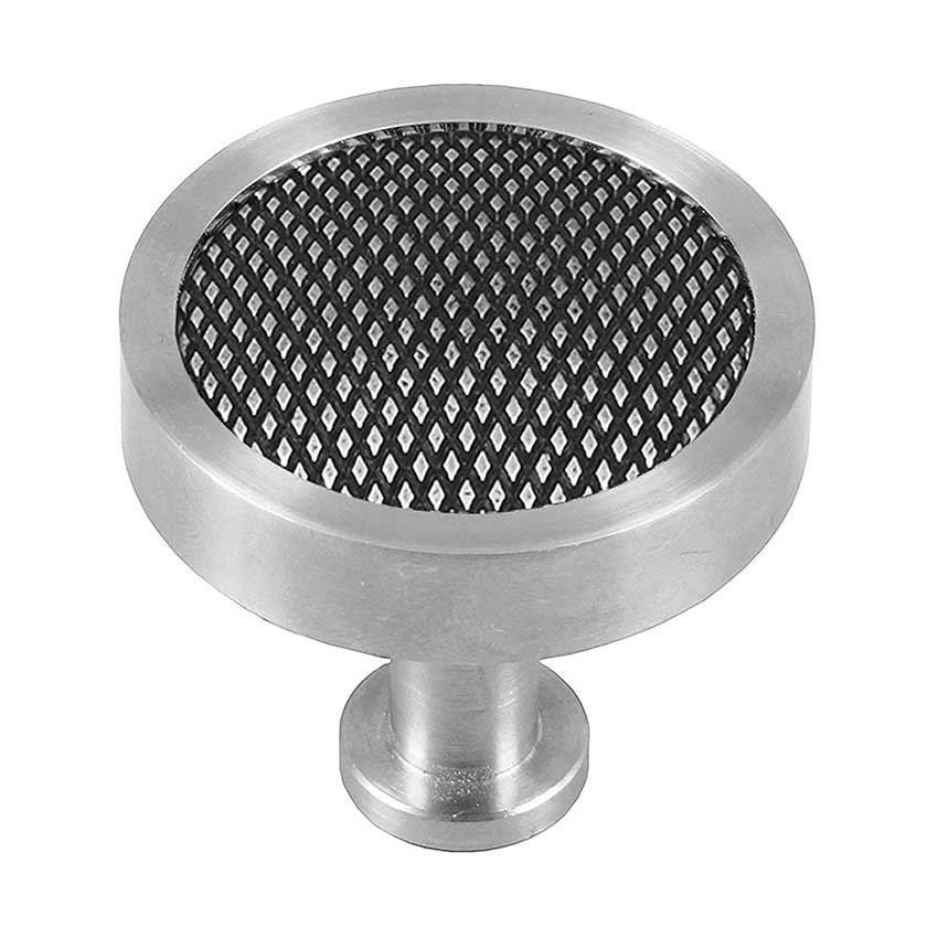 Immix Knurled Stainless Steel Cabinet Door Knob - IMX1006-S