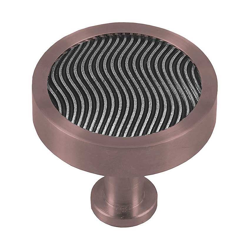 Immix Spiral Bronze Cabinet Door Knob - IMX3006-BR