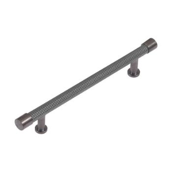 Immix Reeded Graphite Cabinet Pull Handle 160mm centres - IMX2004-GR