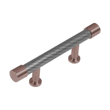Immix Spiral Bronze Cabinet Pull Handle 64mm centres- IMX3001-BR