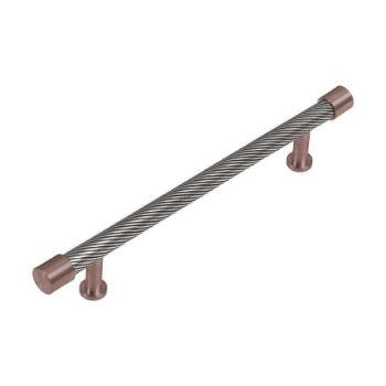 Immix Spiral Bronze Cabinet Pull Handle 160mm centres- IMX3004-BR
