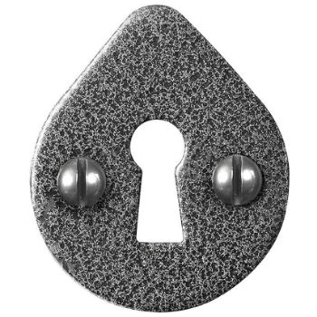 Satin Steel Oval Escutcheon - NFS715