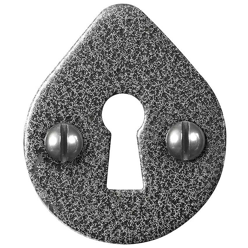 Satin Steel Oval Escutcheon - NFS715