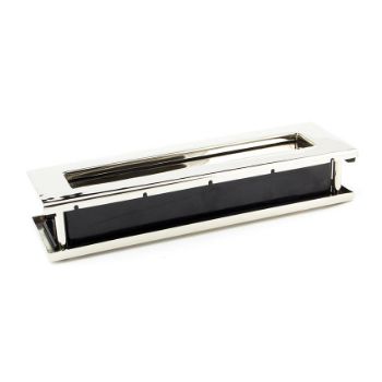 Picture of Polished Nickel Traditional Letterbox - 45443