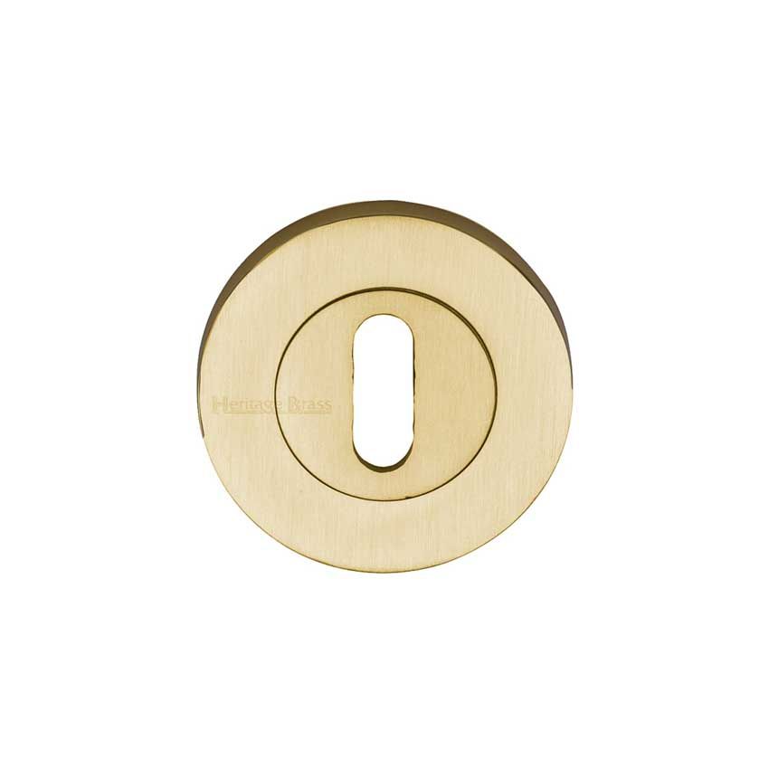 Picture of Key Escutcheon in Satin Brass Finish - RS2000-SB