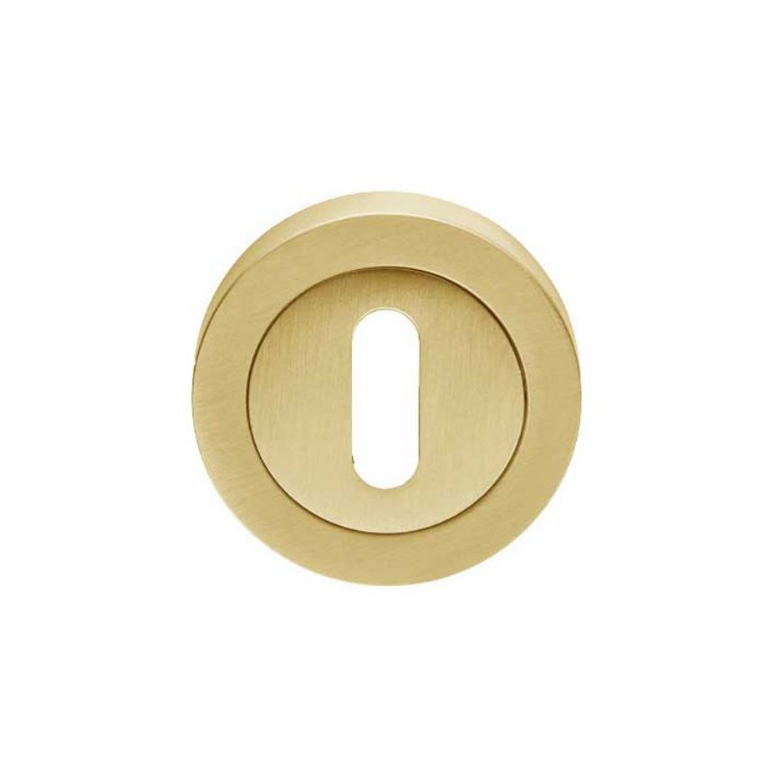 Picture of Carlisle Brass Standard Lock Escutcheon in Satin Brass - EUL002SB