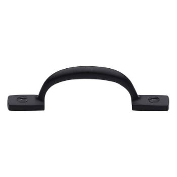 Period Pull Handle in Matt Black - V1090 102-BKMT