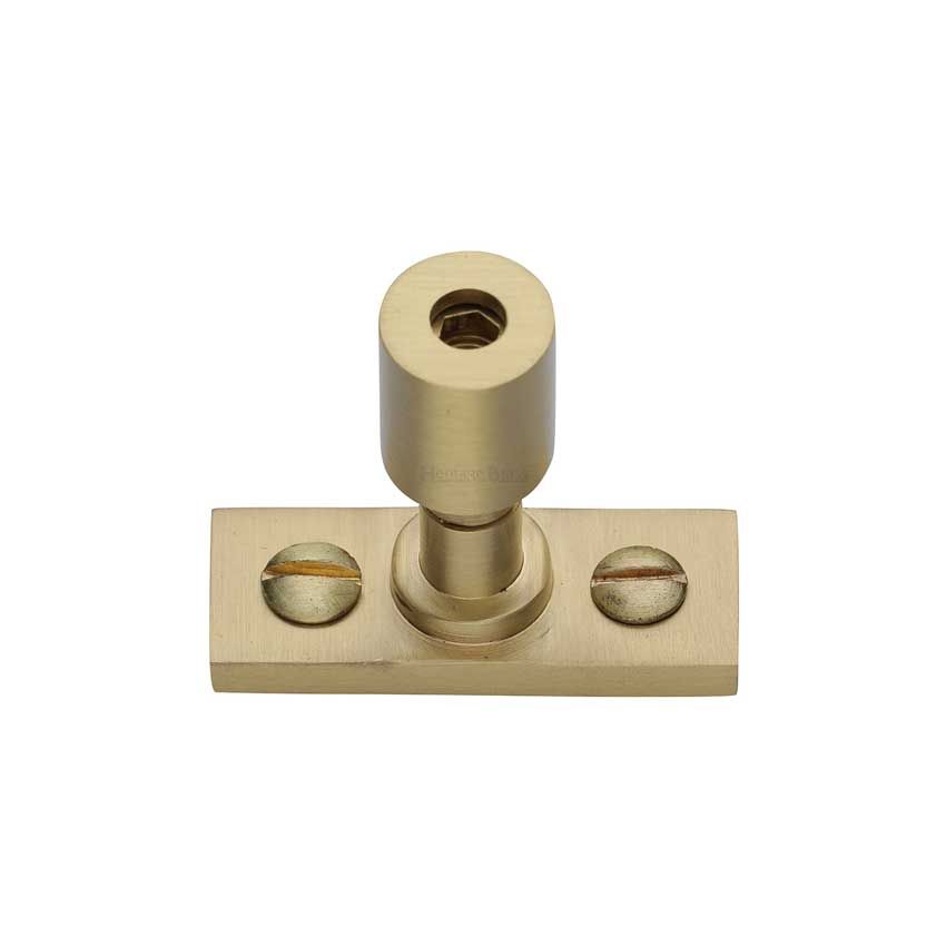 Picture of Heritage Brass Casement Stay Locking Pin  In Satin Brass - V1007-SB