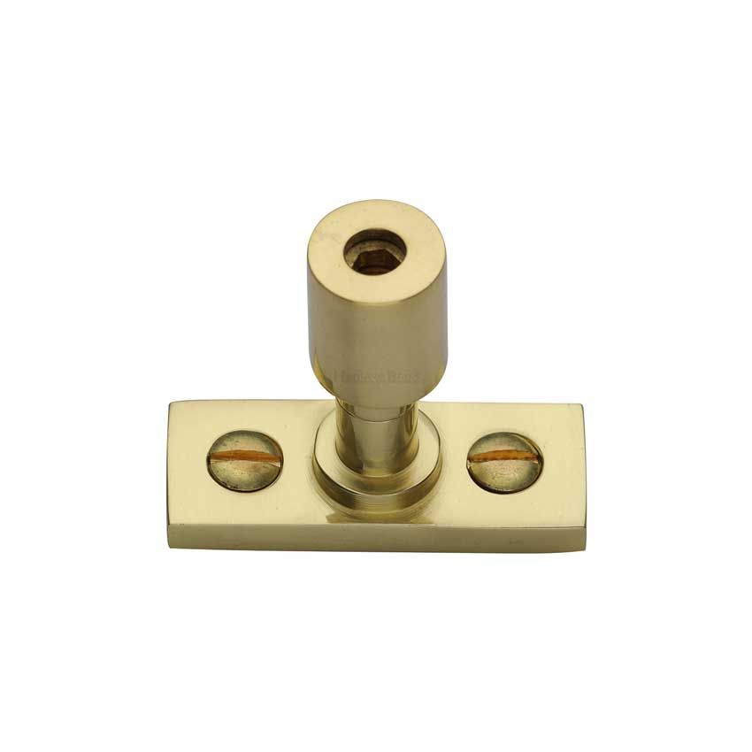 Picture of Heritage Brass Casement Stay Locking Pin  In Polished Brass - V1007-PB
