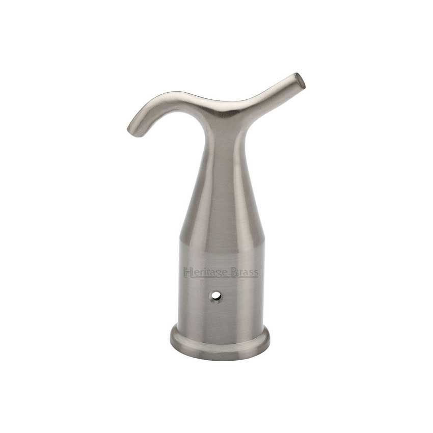Picture of Heritage Brass Pole Hook  In Satin Nickel - V1116-SN