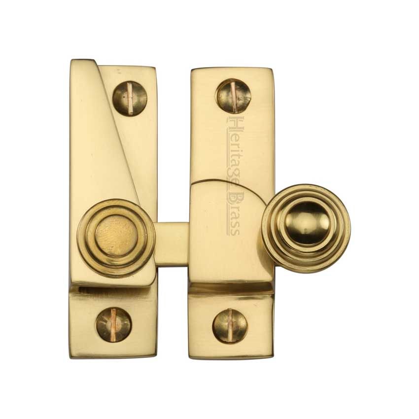 Picture of Heritage Brass Sash Fastener In Unlacquered Brass - V1104-ULB