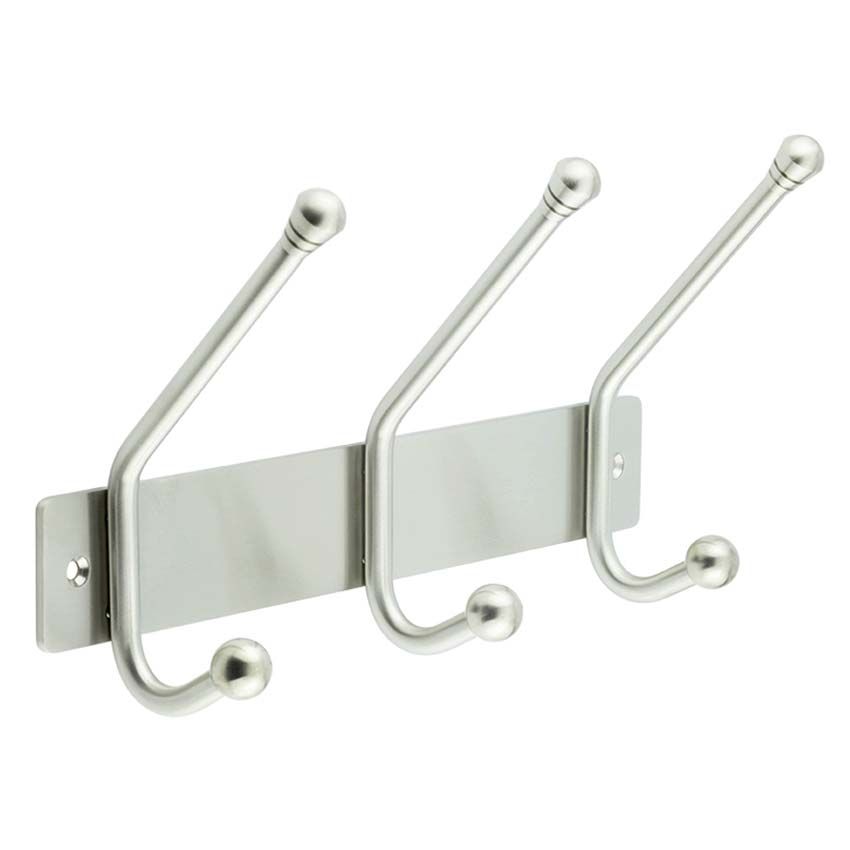 Picture of Jedo Satin Stainless Steel 3 Hook Unit- JSS800SSS