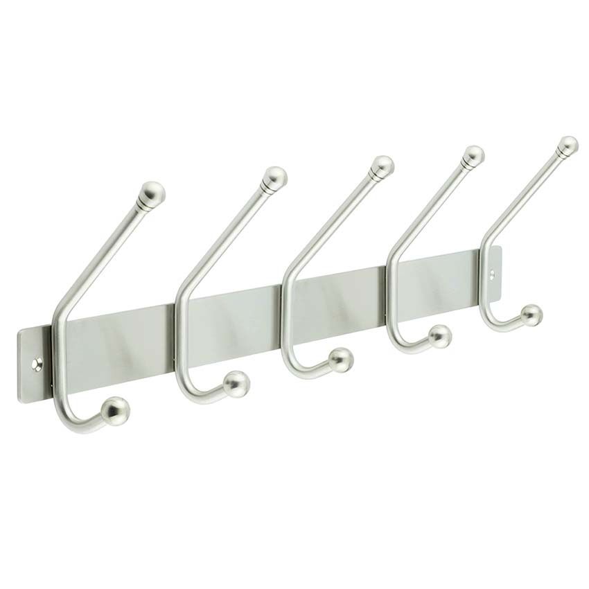 Picture of Jedo Satin Stainless Steel 5 Hook Unit- JSS801SSS