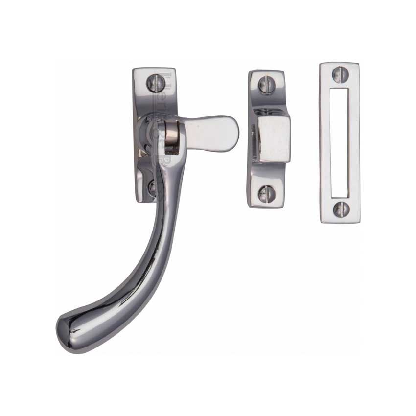 Picture of Heritage Brass Casement Window Fastener In Polished Chrome Finish - V1008 MP/HP-PC