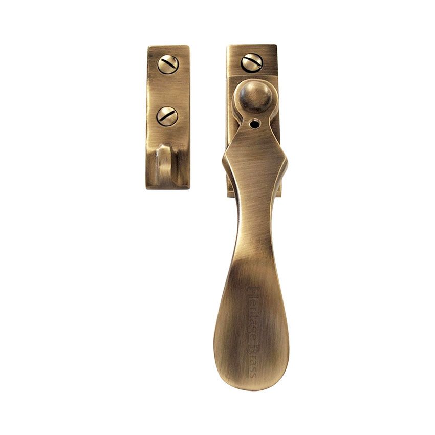 Picture of Heritage Brass Casement Window Fastener In Antique Brass Finish - V1005W-AT