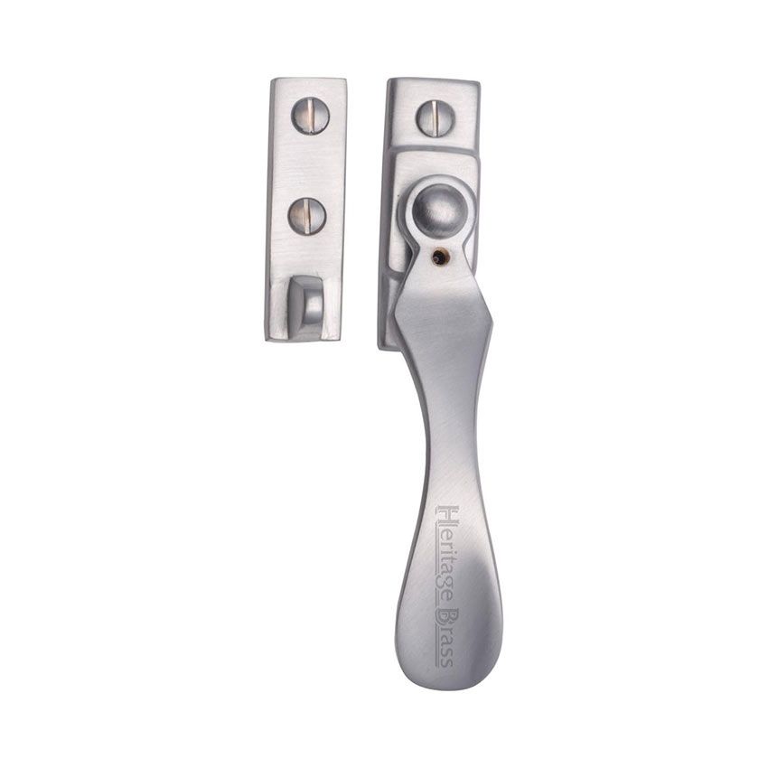 Picture of Heritage Brass Casement Window Fastener In Satin Chrome Finish - V1005W-SC