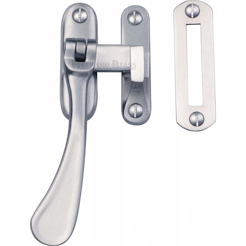 Picture of Heritage Brass Casement Window Fastener In Satin Chrome finish - V1003 MP/HP-SC