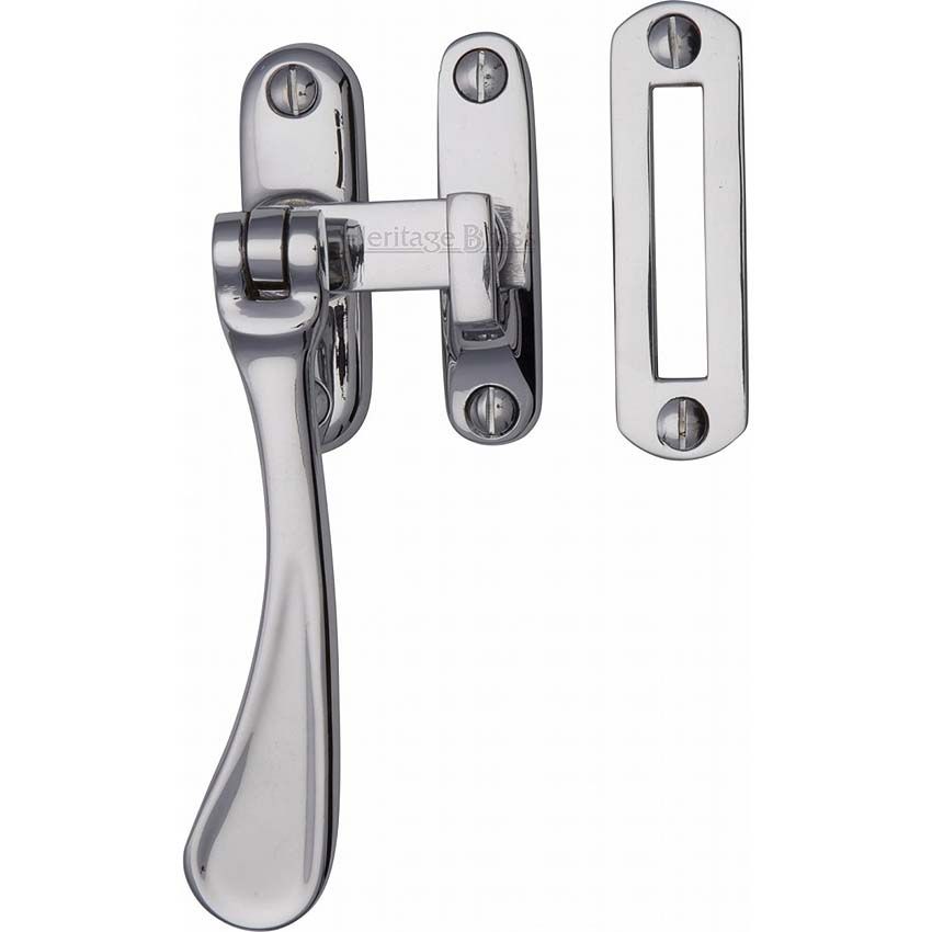 Picture of Heritage Brass Casement Window Fastener In Polished Chrome Finish - V1003 MP/HP-PC