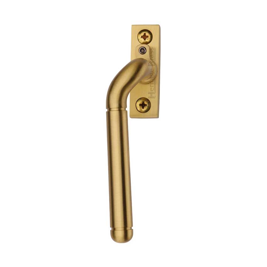 Picture of Heritage Brass Left Hand Lockable Espagnolette In Satin Brass - V1006L LH-SB