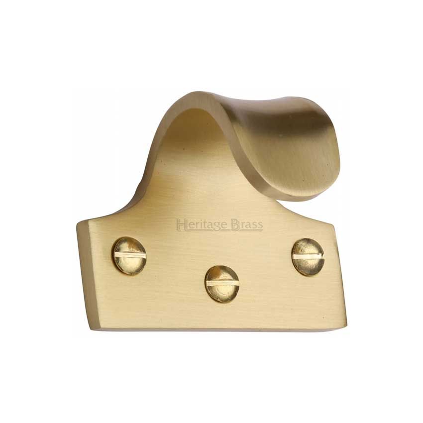 Picture of Heritage Brass Sash Lift In Satin Brass Finish - V1110-SB