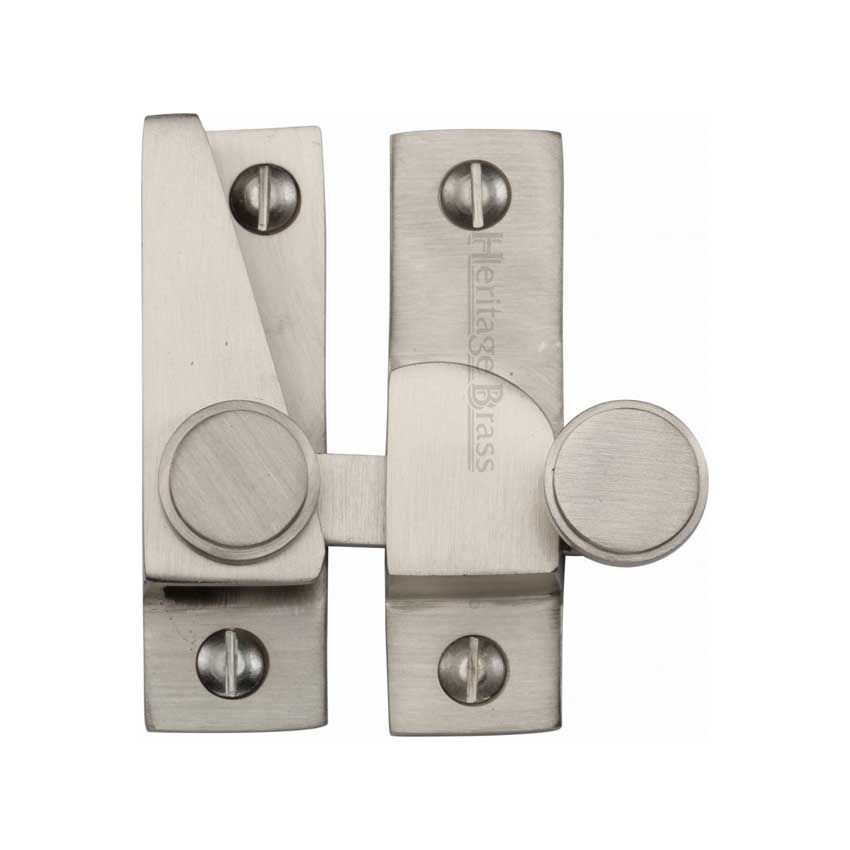 Picture of Heritage Brass Sash Fastener In Satin Nickel Finish - V1106-SN