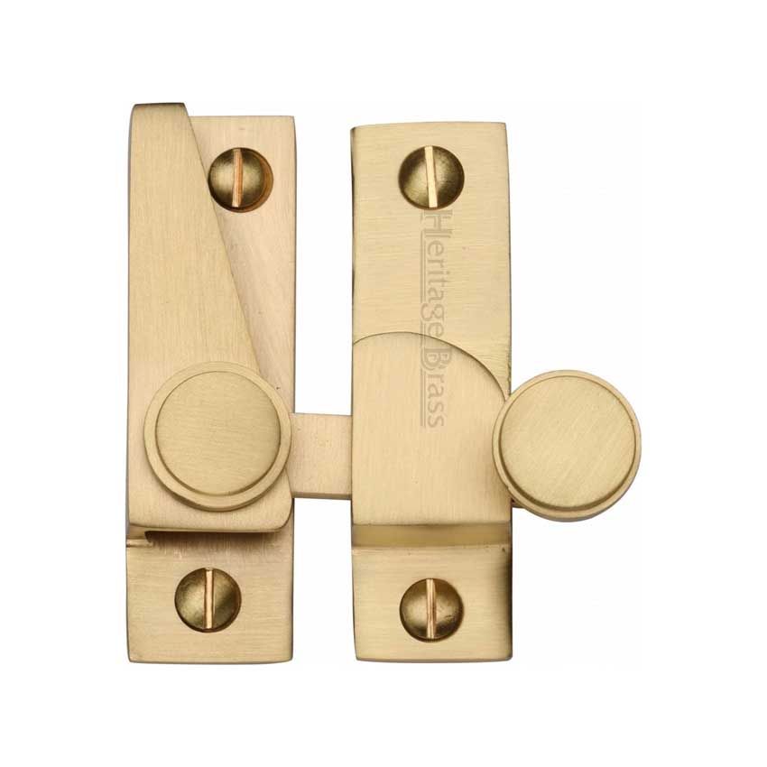 Picture of Heritage Brass Sash Fastener In Satin Brass Finish - V1106-SB